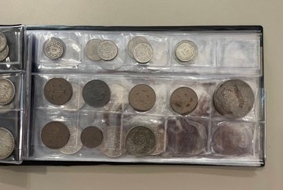 Classeur en argent et divers XXe siècle principalement...