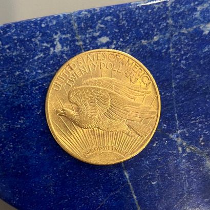USA
Pièce or (900) de 20 dollars Saint-Gaudens...