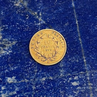 Pièce en or (900) de 10 Francs Napoléon III...