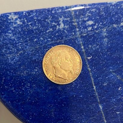 Pièce or (900) de 10 Francs Napoléon III...