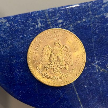 MEXIQUE
Pièce en or (900) de 50 pesos 1947
Poids...