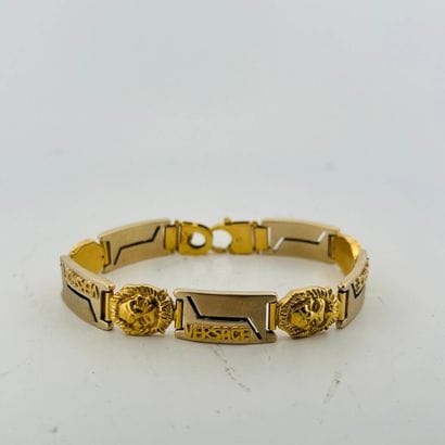 VERSACE
Demi-parure en or jaune (750) comprenant...