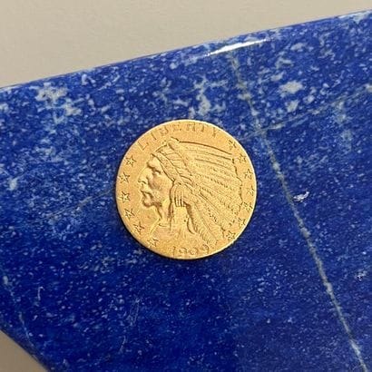 USA 
Pièce en or (900) de 5 dollars 