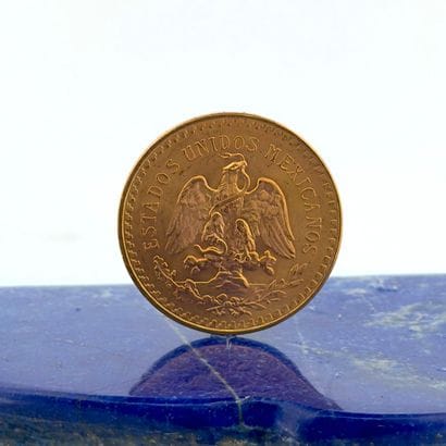 MEXIQUE
Pièce or (900) de 50 pesos 1821-1947.
Poids...