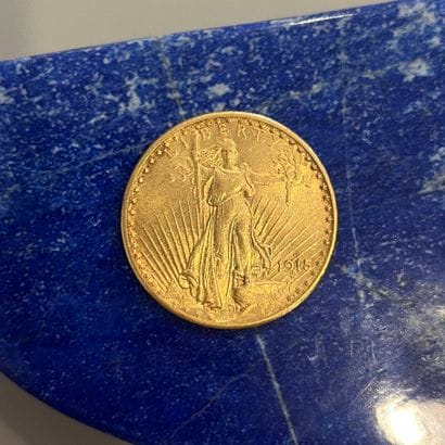 USA
Pièce or (900) de 20 dollars Saint-Gaudens...