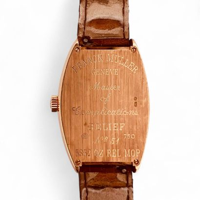 FRANCK MULLER CURVEX RELIEF
Montre bracelet...