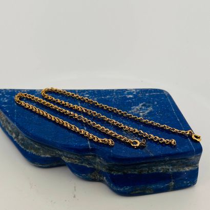 Débris de chaine en or 18K (750) à maille...