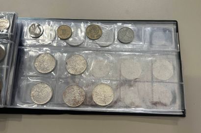 Classeur en argent et divers XXe siècle principalement...