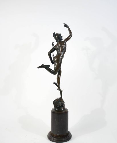 d'après Jean de Bologne
Mercure volant
Bronze...