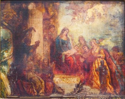 École du XIXe siècle
Mariage mystique de...