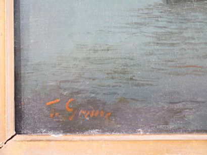 Théodore GUDIN (1802-1880)
Marine au clair...