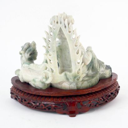 CHINE, travail moderne
Sculpture en pierre...