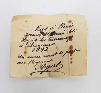 Chef d’œuvre de compagnon maréchal ferrant...