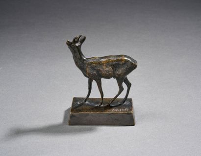 BARYE Antoine Louis, dans le goût de, 
Gazelle,...
