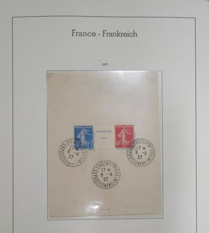 Bon début de collection de France, essentiellement...