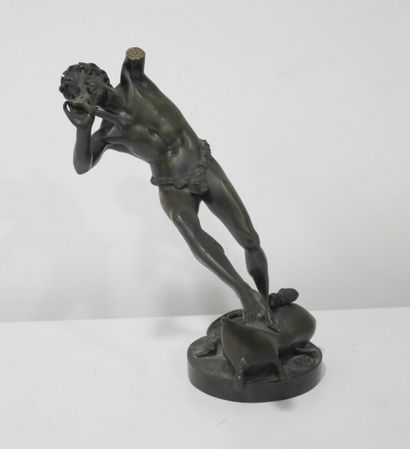 Eugène Louis LEQUESNE (1815-1887) 
Le faune...