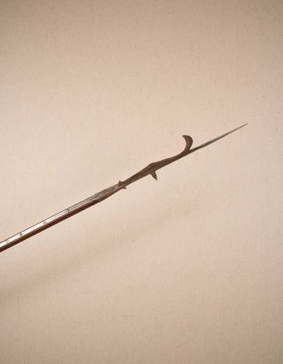 Guisarme.
Long estoc quadrangulaire, pic...