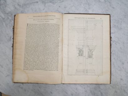 FRÉART DE CHAMBRAY (Roland). Parallèle de...
