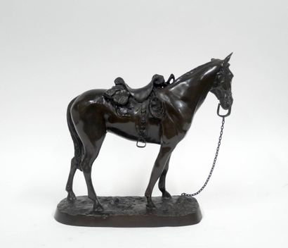 D'après Pierre-Jules MÊNE
Grand cheval attelé...