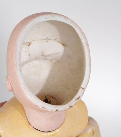 Poupée Fernand Gauthier n°9 à tête en porcelaine,...
