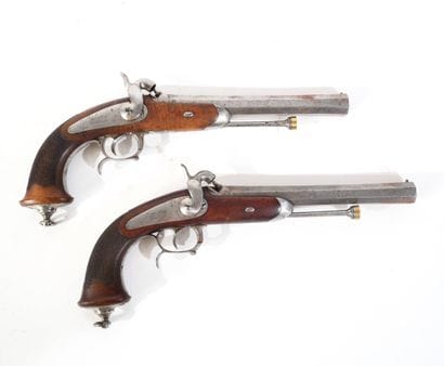 Paire de pistolets d’arçons réglementaire...