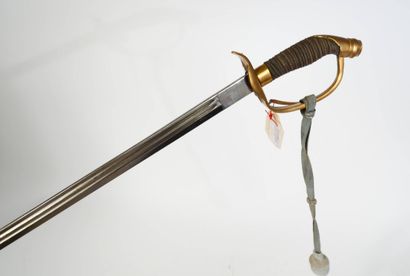 Sabre d’officier prussien modèle 1889.
Monture...