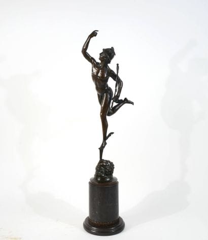 d'après Jean de Bologne
Mercure volant
Bronze...