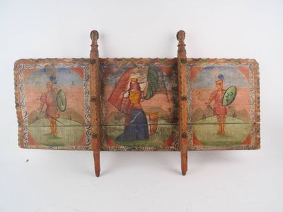 Ensemble de trois éléments de char sicilien...