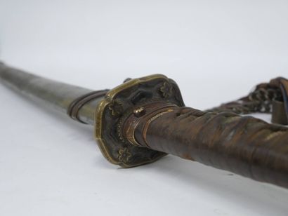 Sabre gunto 98 d'officier japonais.
Lame...
