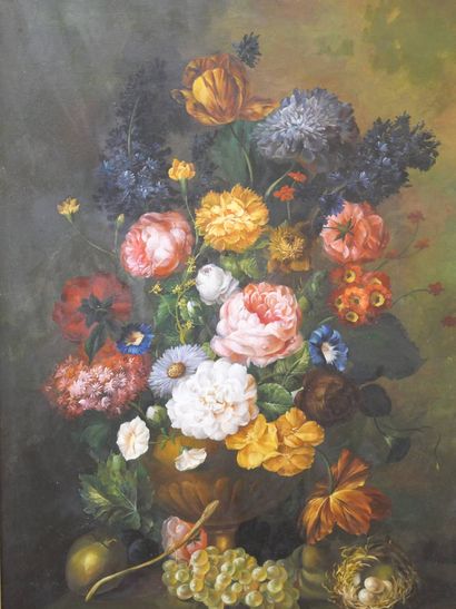 Deux bouquets dans le goût de la peinture...