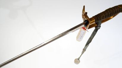 Sabre d’officier prussien modèle 1889.
Monture...