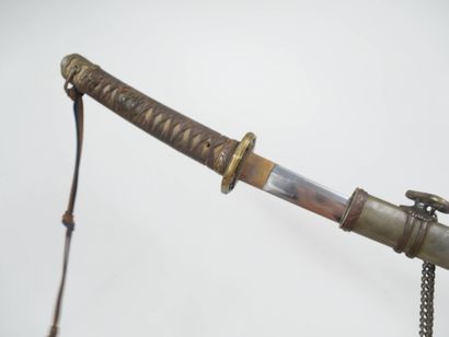 Sabre gunto 98 d'officier japonais.
Lame...