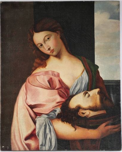 École du XIXe siècle, d'après le Titien
Salomé...