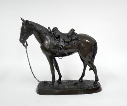 D'après Pierre-Jules MÊNE
Grand cheval attelé...