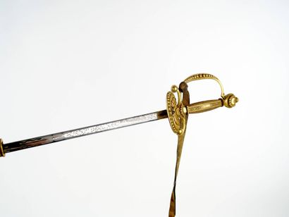 Épée d’officier supérieur britannique.
Monture...