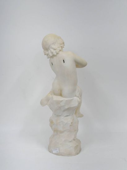 Giuseppe GAMBOGI (1862-1938)
Angelot au papillon
Marbre...