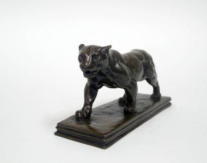 D'après Antoine-Louis BARYE (1795-1875)
Jaguar...