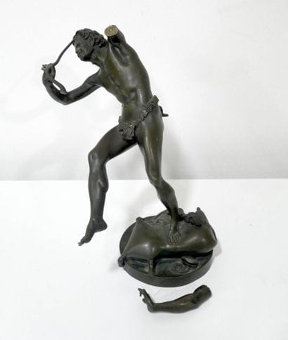 Eugène Louis LEQUESNE (1815-1887) 
Le faune...