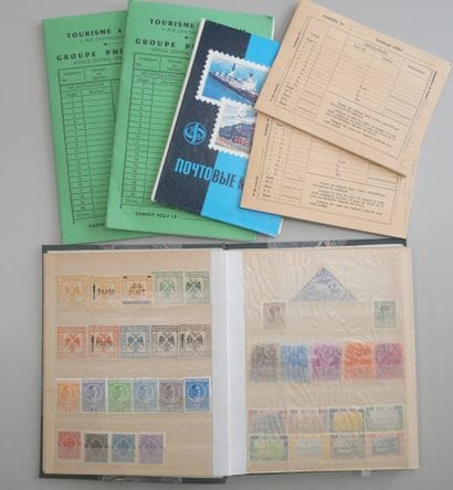 Timbres du monde entier de petite valeur...