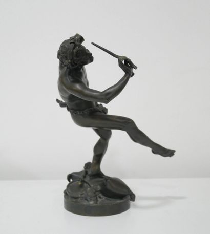 Eugène Louis LEQUESNE (1815-1887) 
Le faune...
