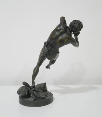 Eugène Louis LEQUESNE (1815-1887) 
Le faune...