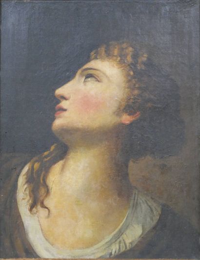École française du XVIIIe siècle
Tête de...