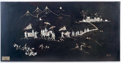Thanh LAP (actif au XXe siècle)
La procession
Panneau...
