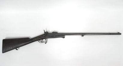 Fusil de chasse pour munitions à broche.
Platine...
