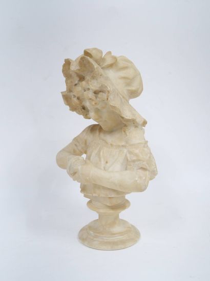 Antonio FRILLI (c.1860-1902)
Buste de fillette...
