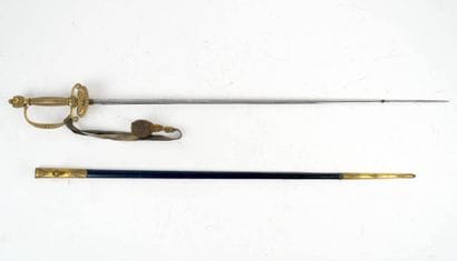 Épée d’officier supérieur britannique.
Monture...