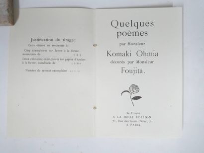 KOMAKI Ohmia & FOUJITA Tsuguharu
Quelques...