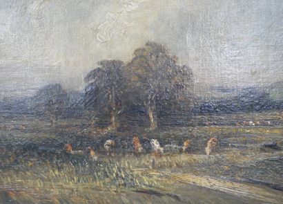 DUPRÉ Jules, dans le goût de, 
Vaches à la...