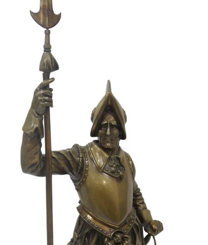 Armand Jules Le Véel (1821–1905)
Huguenot,
bronze,...