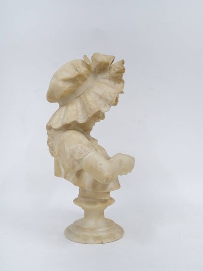 Antonio FRILLI (c.1860-1902)
Buste de fillette...